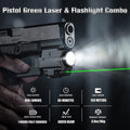   Tactical Flashlight with Green Laser Sight for Hunting and Shooting   