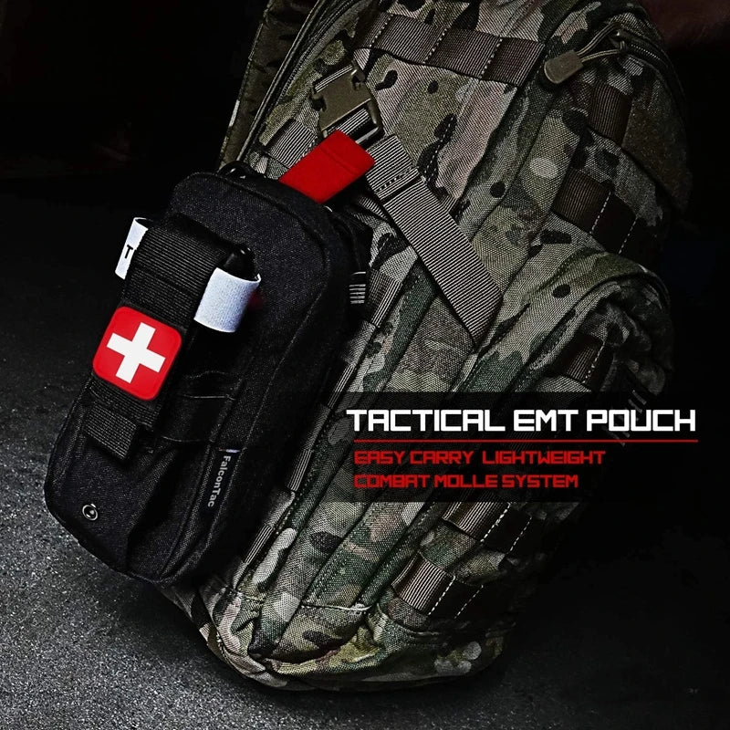   Tactical Thigh MOLLE Rig - EMT First Aid Pouch   