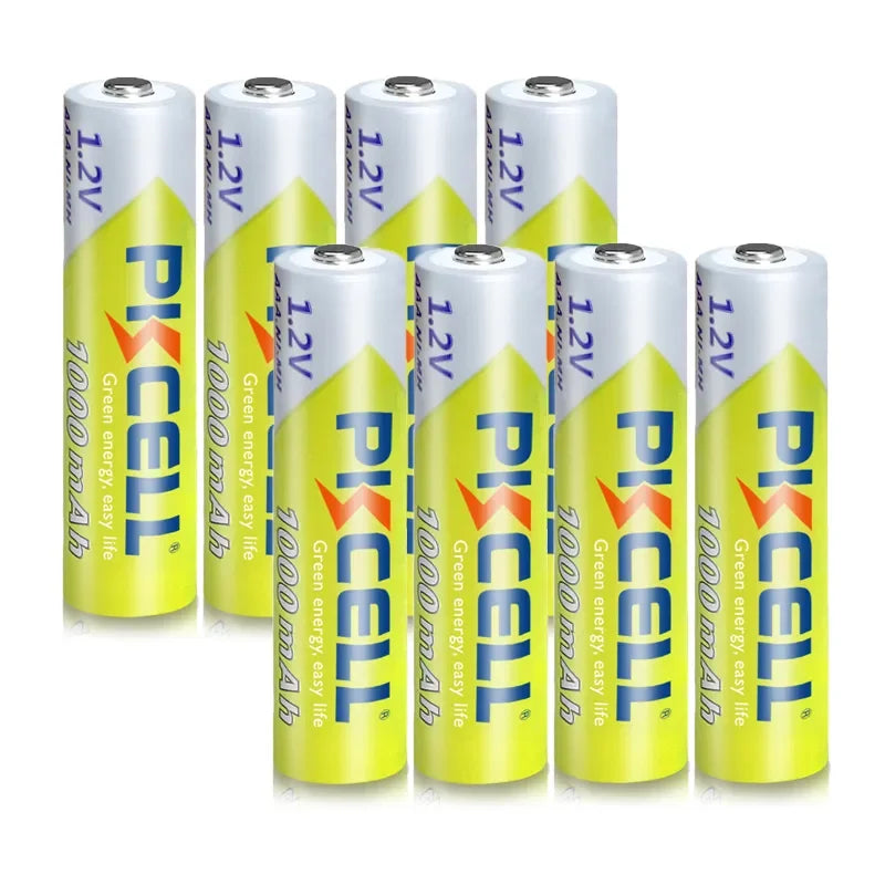   8Pc PKCELL AAA 1.2V Ni-MH Rechargeable Batteries   