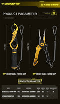   Anti-Corrosion Fishing Pliers & Grip Durable & Multifunctional   