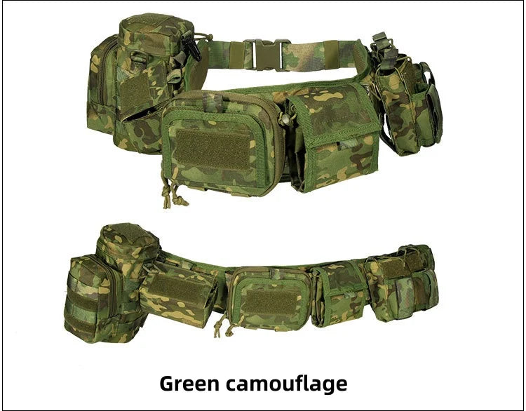   YAKEDA Camouflage Tactical Belt - Adjustable Gear   