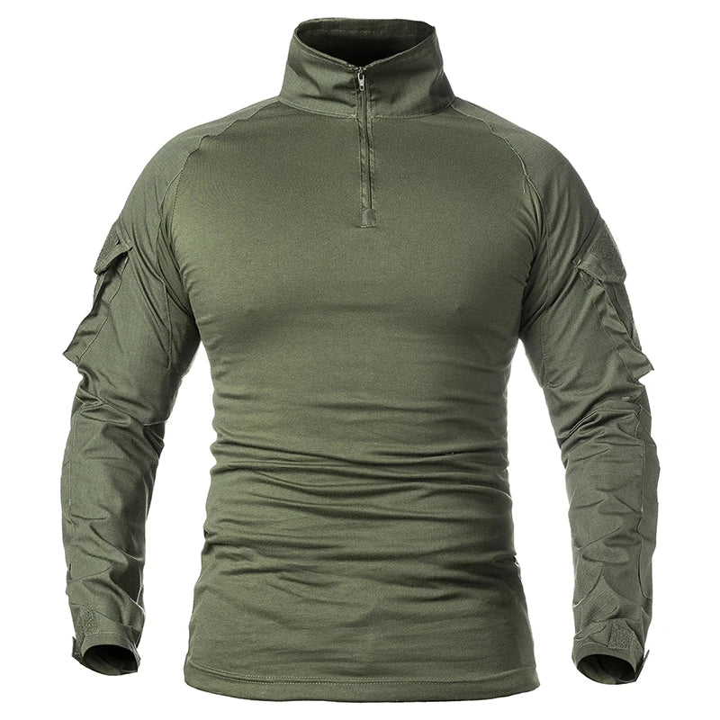   Durable Tactical Military Shirt for Outdoor Use   