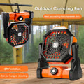   USB Movable Camping Fan - Rechargeable LED Lantern   