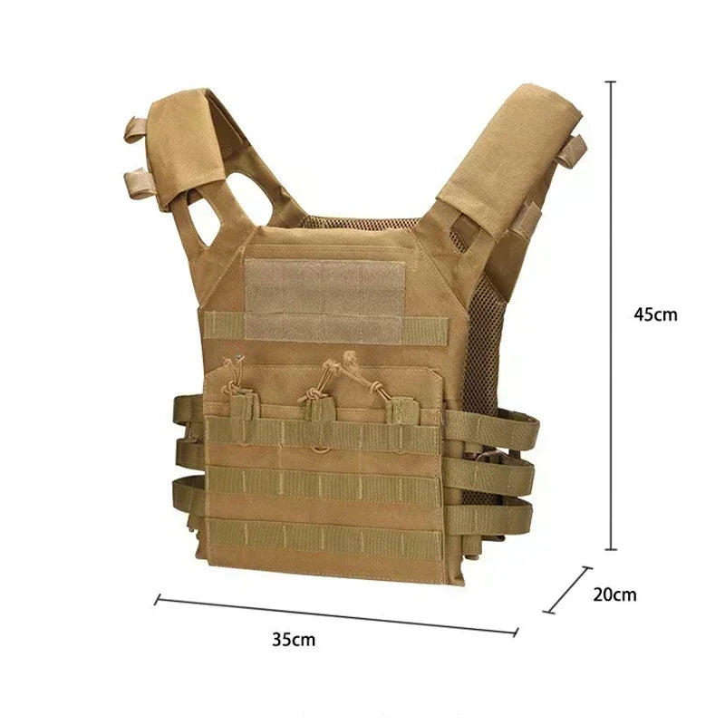   Nylon Tactical Vest - Body Armor & Combat Gear   