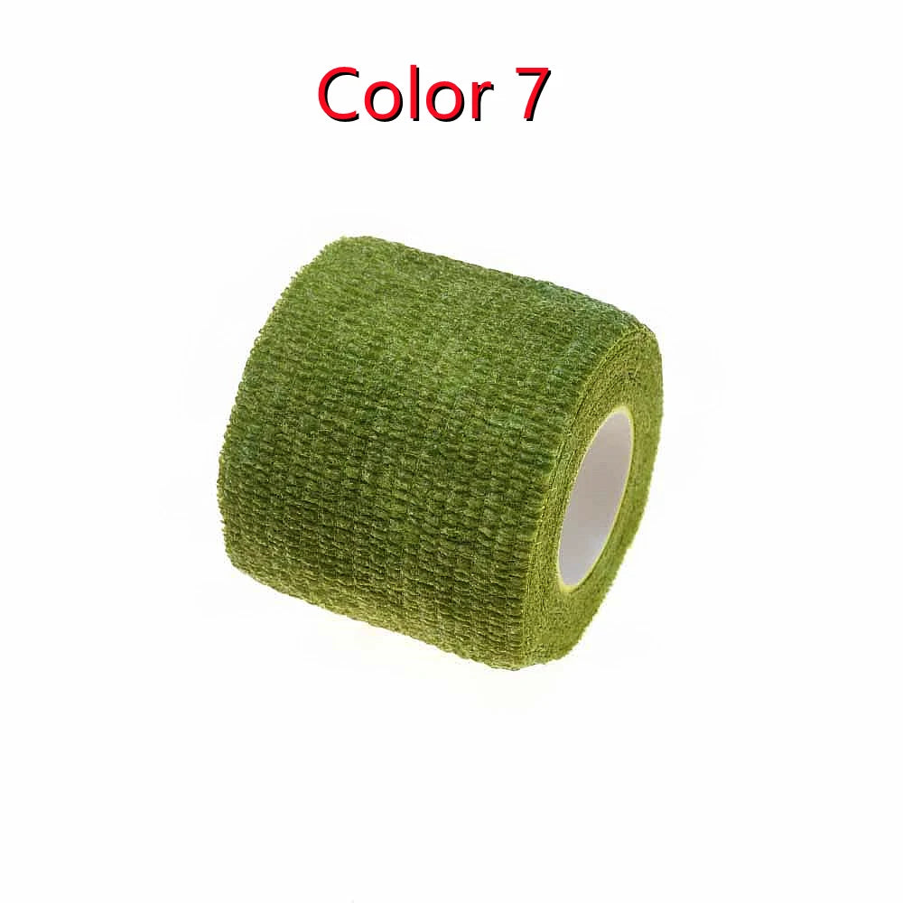  1 Roll U Pick 4.5m*5cm Waterproof Camo Hiking Camping Hunting Camouflage Tape Wraps 