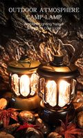   Vintage Lantern - Retro LED Camping Light   