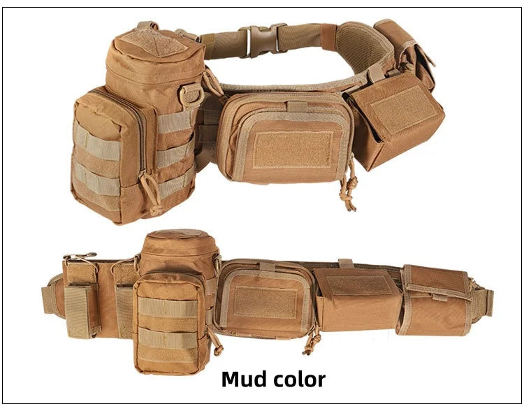   YAKEDA Camouflage Tactical Belt - Adjustable Gear   