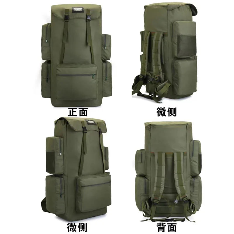   130L High-Capacity Tactical Backpack   