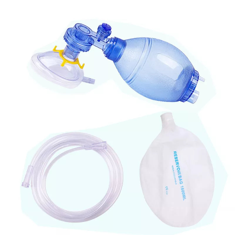   Manual Resuscitator Ambu Bag BVM for Emergency Medical Use   