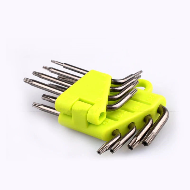   Premium Hex Key Set - Allen Wrench with Yellow Handle   