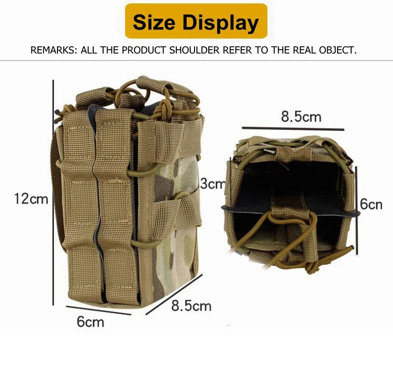   Tactical Magazine Pouch for MOLLE System   