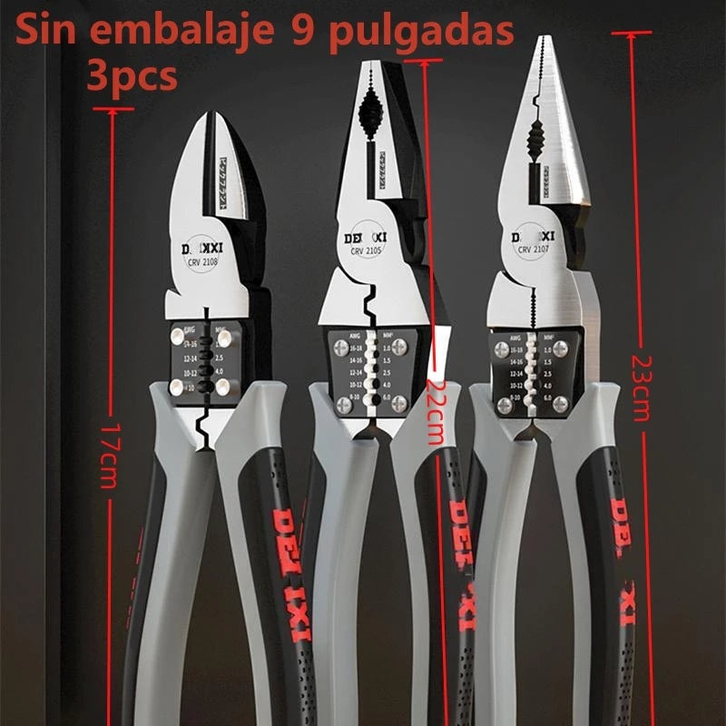   Multipurpose Pliers Set - Wire Stripper and Crimping Tool   