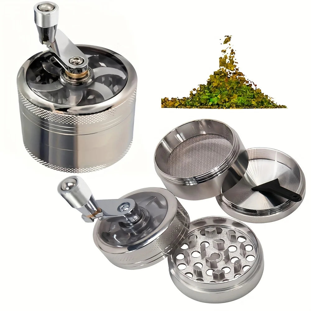   Nut and Hard Spice Grinder - Manual Crusher Grinder   