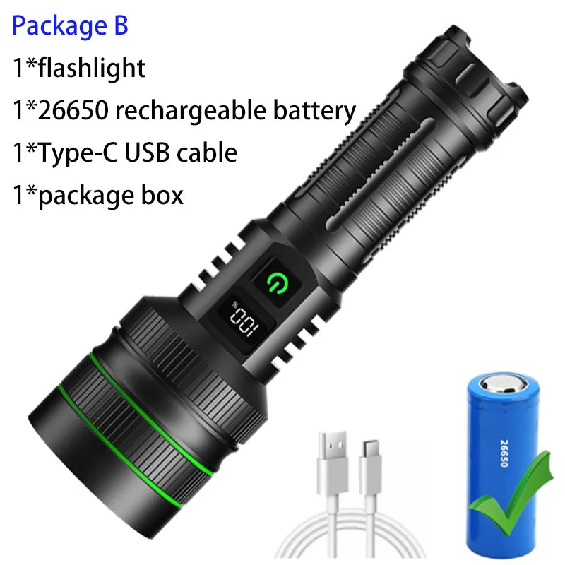   Super Long Range Tactical Torch - High Power LED   