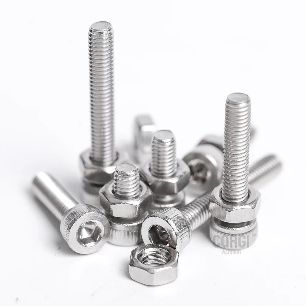   Stainless Steel Screw Set M2-M5 Assortment   