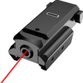   Red Laser Sight Red Dot Laser Sight with USB Charging Fit for 20mm Rail Mount Glock Laser Collimator   