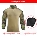   Combat Uniform and Pads Safari Tactical Pants Military Uniform Army   