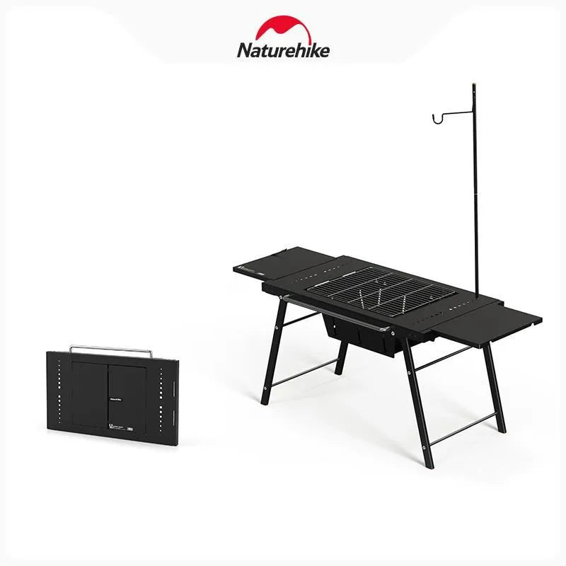  Outdoor Folding Barbecue Table Travel Camping Picnic Portable Home Barbecue Rack