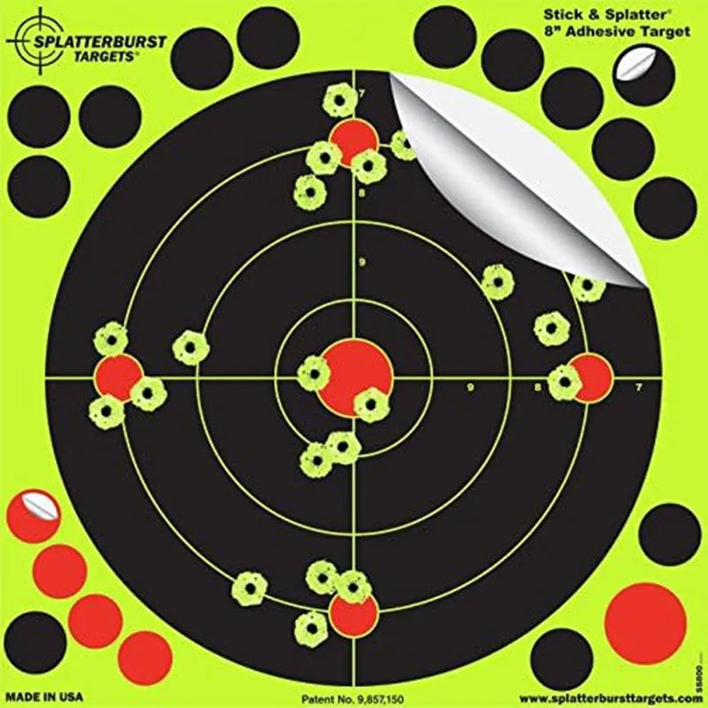   Splatterburst Targets 8-Inch Adhesive Shooting Target   