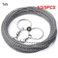   Bold Stainless Steel Wire Saw - Survival Cutting Tool   