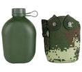   Durable Military Canteen with Cover for Camping and Hiking   