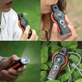   Multi-Tool Gadget with Compass and Whistle for Outdoor Survival   