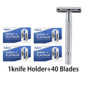   Stainless Steel Double-Blade Razor   