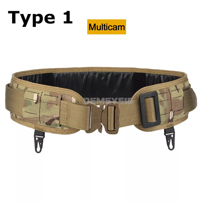   Premium Tactical Belt with MOLLE System for Outdoor Activities   