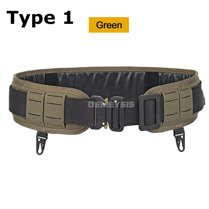   Premium Tactical Belt with MOLLE System for Outdoor Activities   