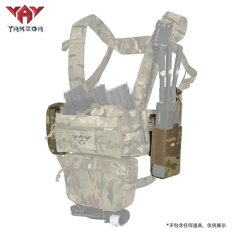   Versatile Tactical Chest Rig - Modular Vest for Military and Outdoor   