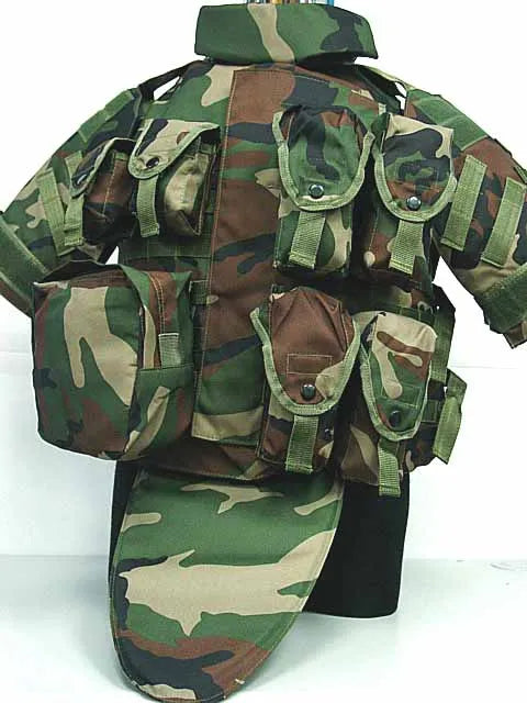  New OTV Tactical Vest Camouflage combat Body Armor With Pouch/Pad USMC Airsoft Military Molle Assault Plate Carrier CS Clothing 