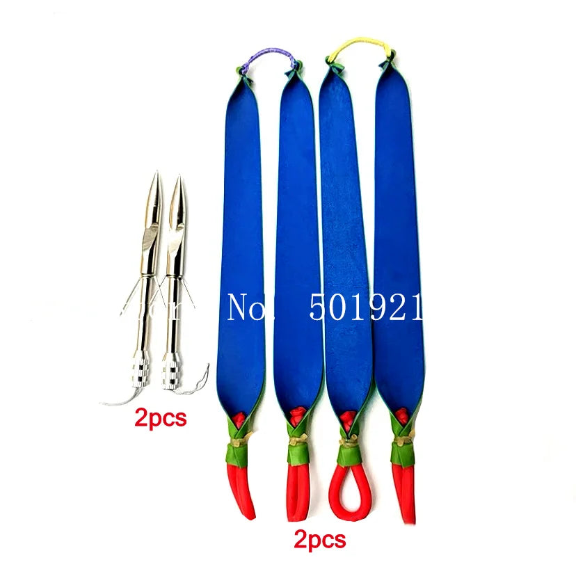   Fishing Slingshot Set with Fish Darts & Elastic Band   