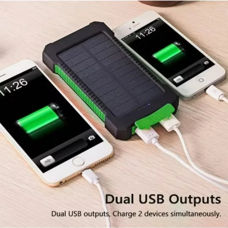   High Capacity Solar Power Bank for Outdoor Use   