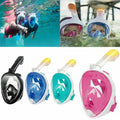   Full Face Snorkeling Mask – 180° Panoramic View, Anti-Fog, Leak-Proof   