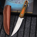   WPKOPYA D2 Steel Knife - Premium Outdoor Knife with G10 Handle   