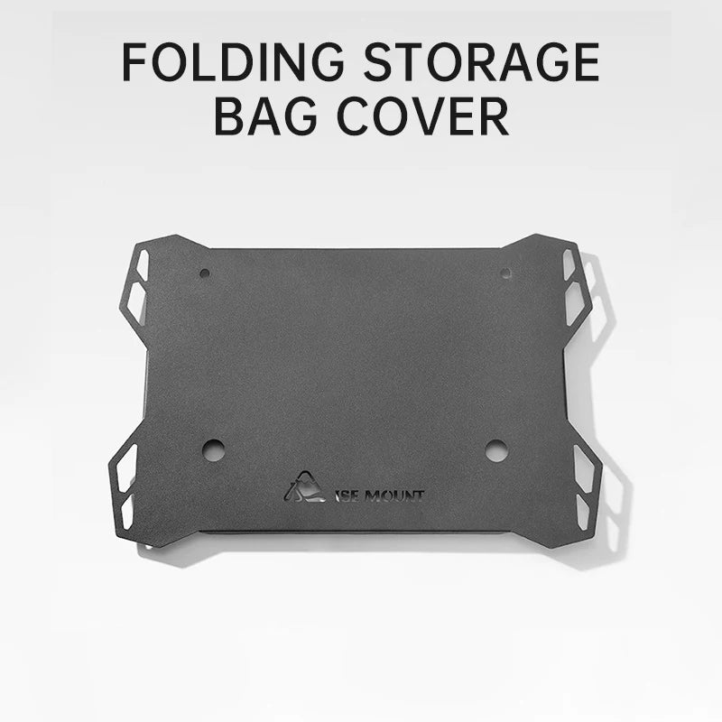   Camping storage bag, outdoor multifunctional toolbox, large capacity picnic bag with handle, portable foldable storage package   