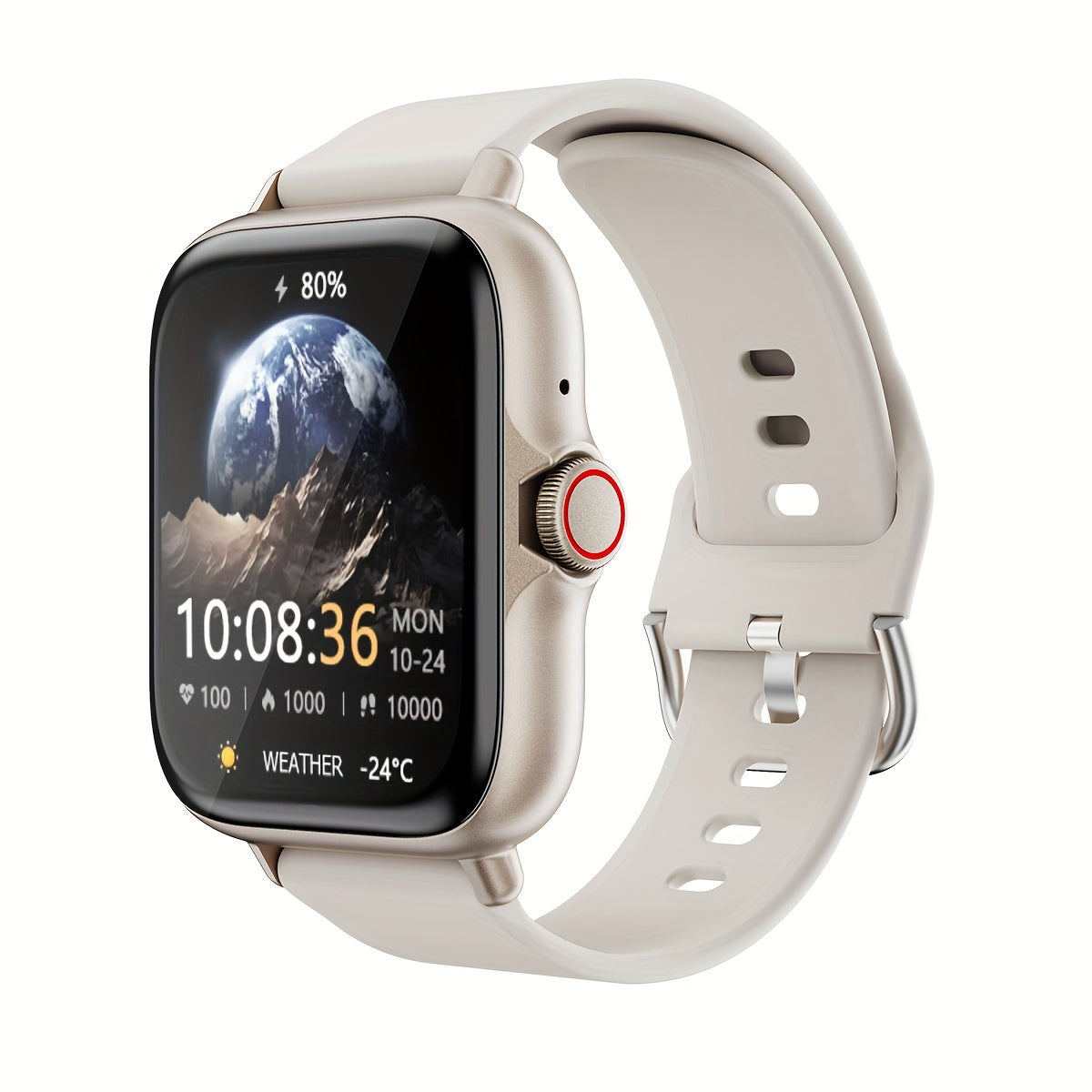   Waterproof Smart Watch with 1.83'' Touch Screen, Fitness Tracking   