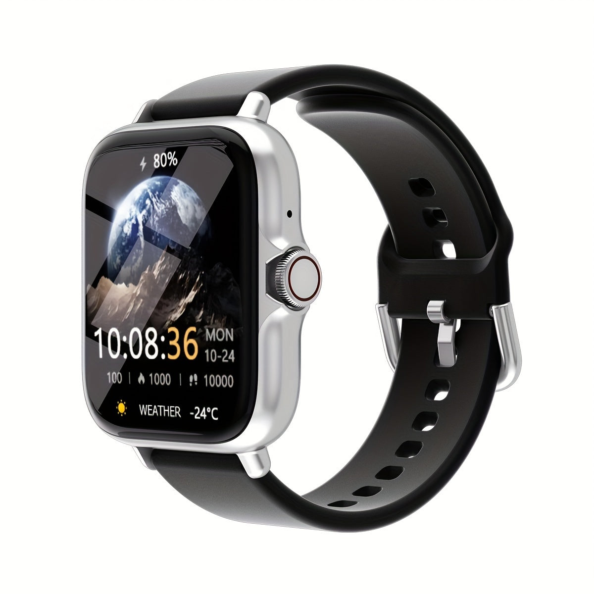   Waterproof Smart Watch with 1.83'' Touch Screen, Fitness Tracking   