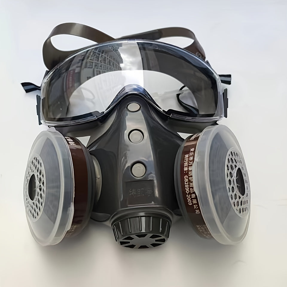   Reusable Respirator Mask Set – Advanced Gas & Dust Defense   