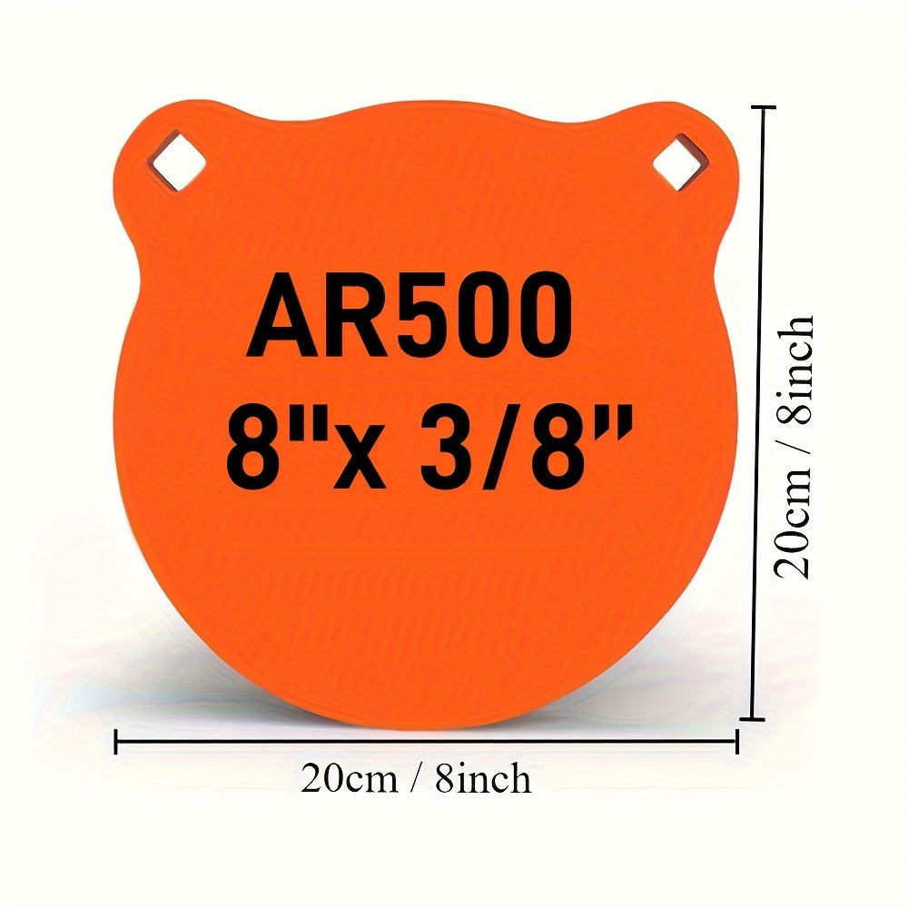   Steel Shooting Target – 3/8" Thick Durable Gong for Precision Practice   