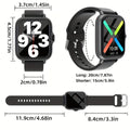   Waterproof Smart Watch with 1.83'' Touch Screen, Fitness Tracking   